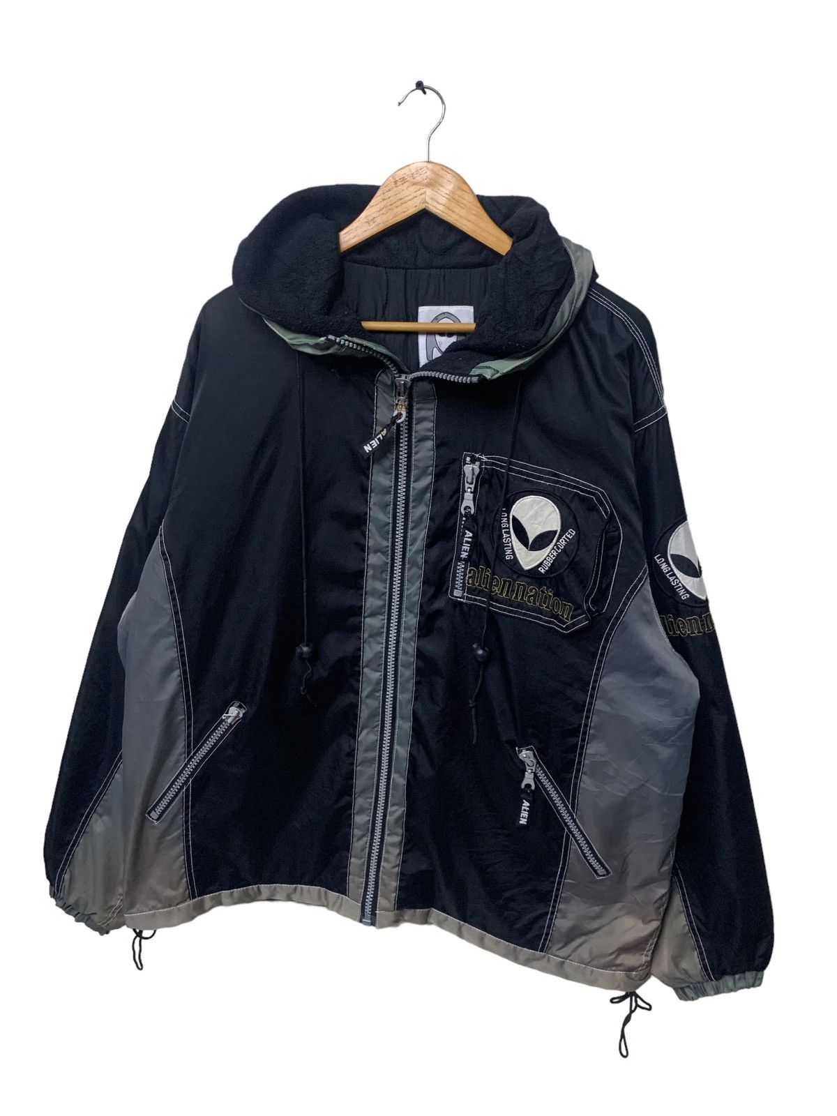 Alien Workshop Vintage Alien Nation Workshop Skateboarding Hoodie Jacket Size US XL / EU 56 / 4 - 3 Thumbnail