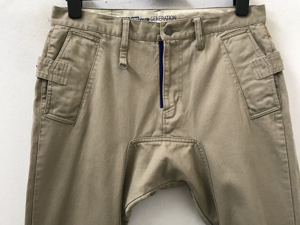 PPFM RARE DESIGN!!! PPFM Multi Button Leg Trouser Pant Size US 32 / EU 48 - 2 Thumbnail