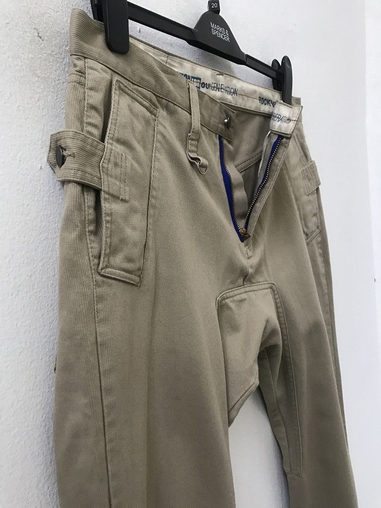 PPFM RARE DESIGN!!! PPFM Multi Button Leg Trouser Pant Size US 32 / EU 48 - 7 Thumbnail