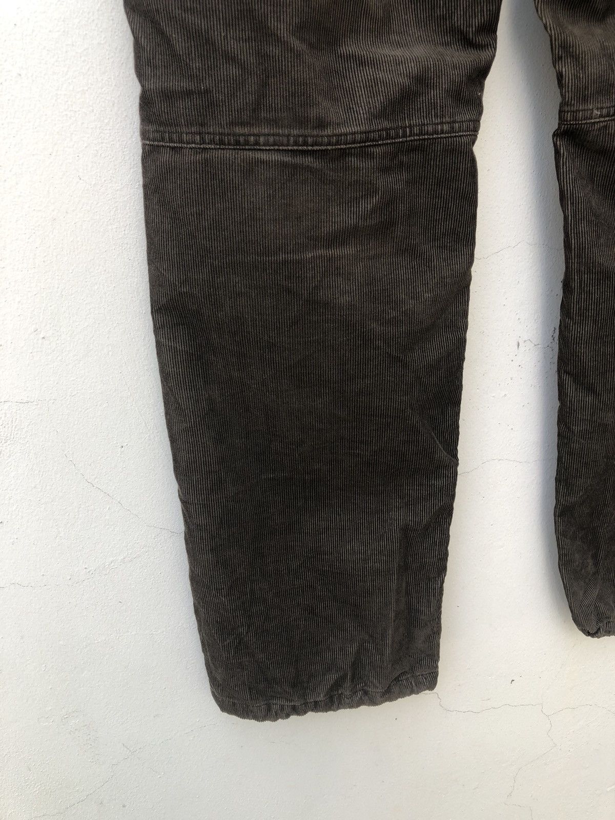 Vintage PPFM Corduroy Striped Drawstring Hem Cargo Trouser Pant Size US 32 / EU 48 - 10 Thumbnail