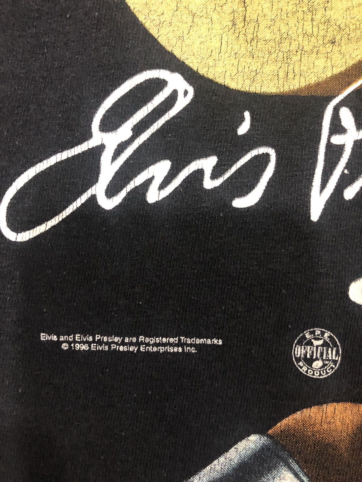 Vintage 90s Elvis Presley Tee Las Vegas Size US XXL / EU 58 / 5 - 3 Thumbnail