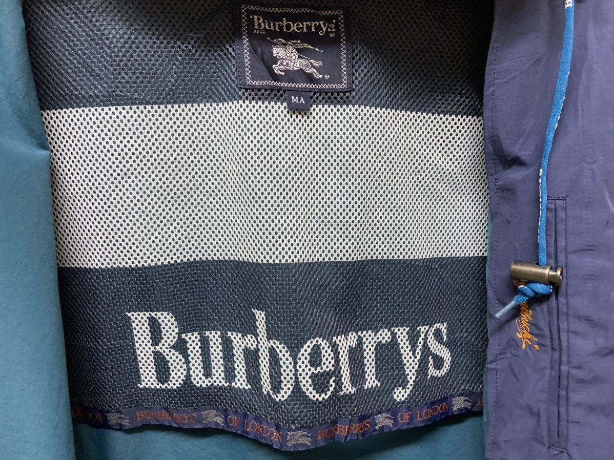 Burberry × Burberry Prorsum × Vintage Vintage 90's Burberrys Of London Big Logo Spell Out Jacket Size US M / EU 48-50 / 2 - 6 Thumbnail