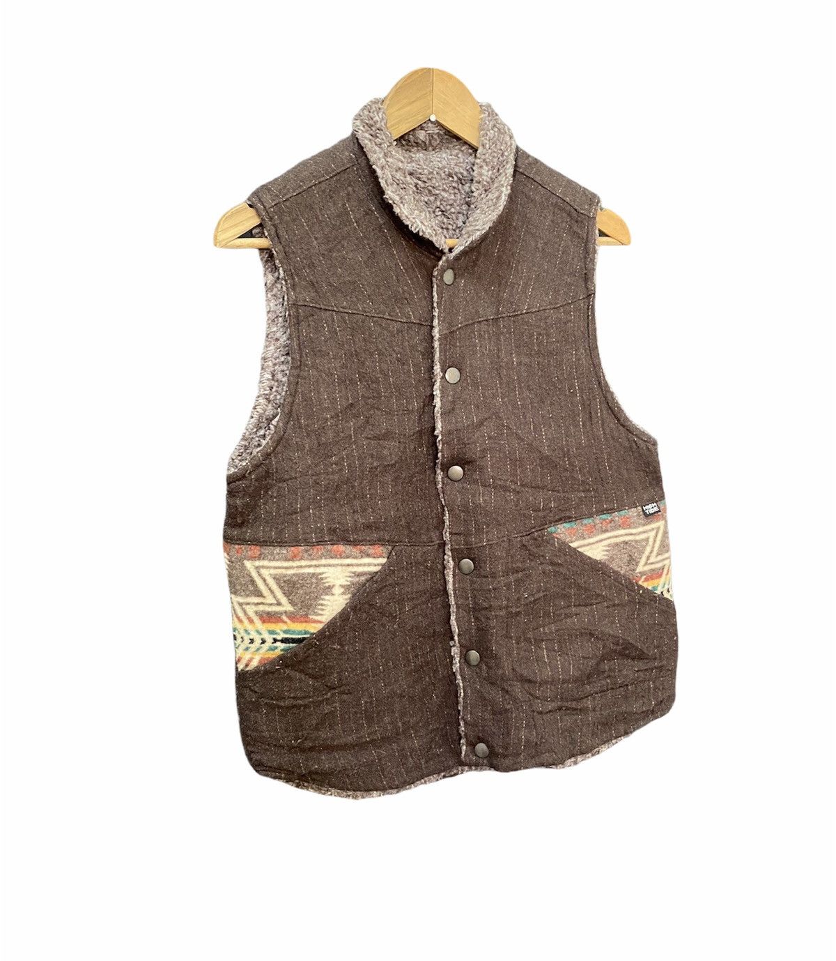 Japanese Brand Engineered Garments Kapital Style Fleece Vest Jacket Size US S / EU 44-46 / 1 - 2 Thumbnail