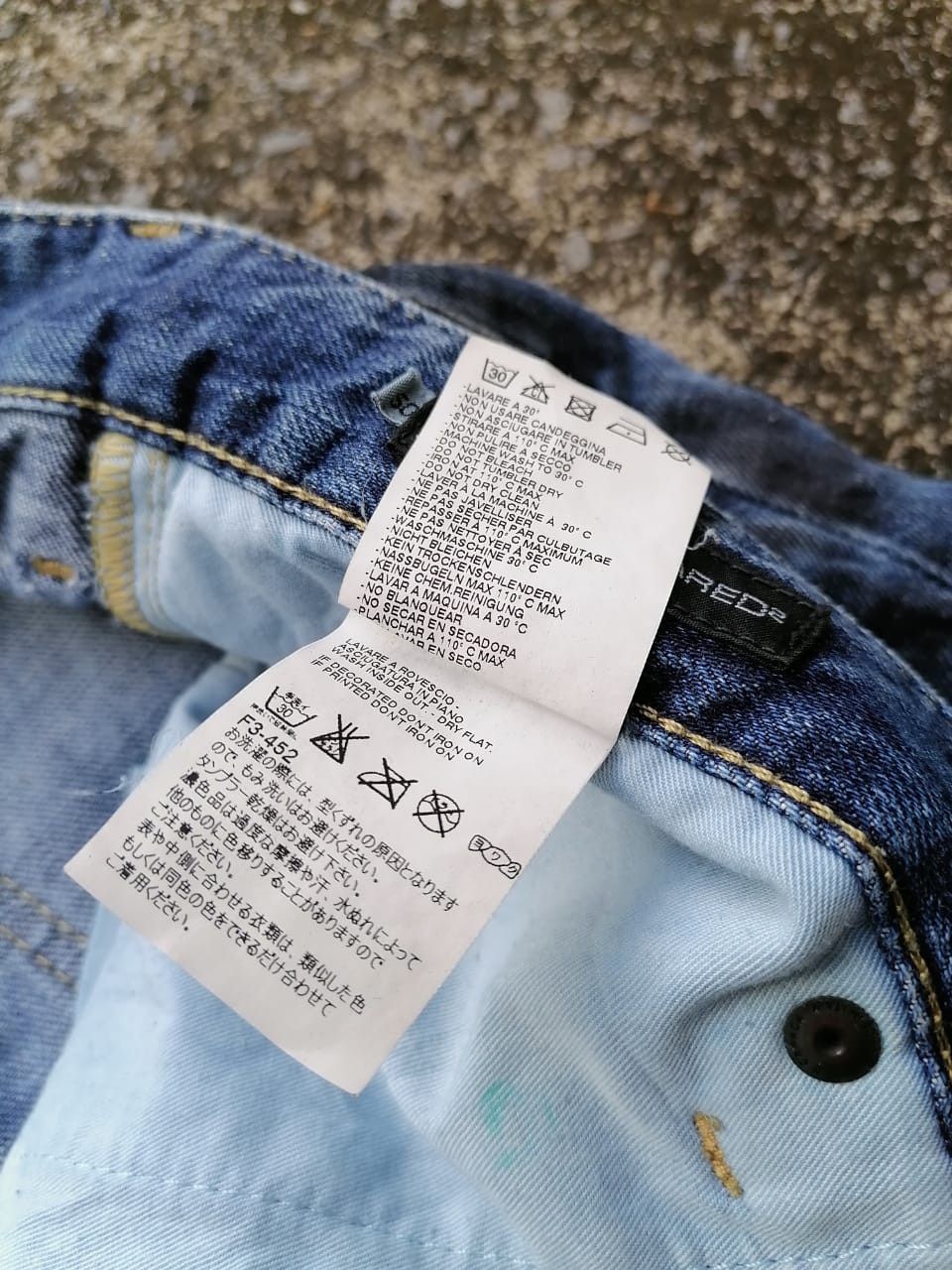 Dsquared2 Dsquared2 Made In Italy Denim Jeans Size US 36 / EU 52 - 3 Thumbnail