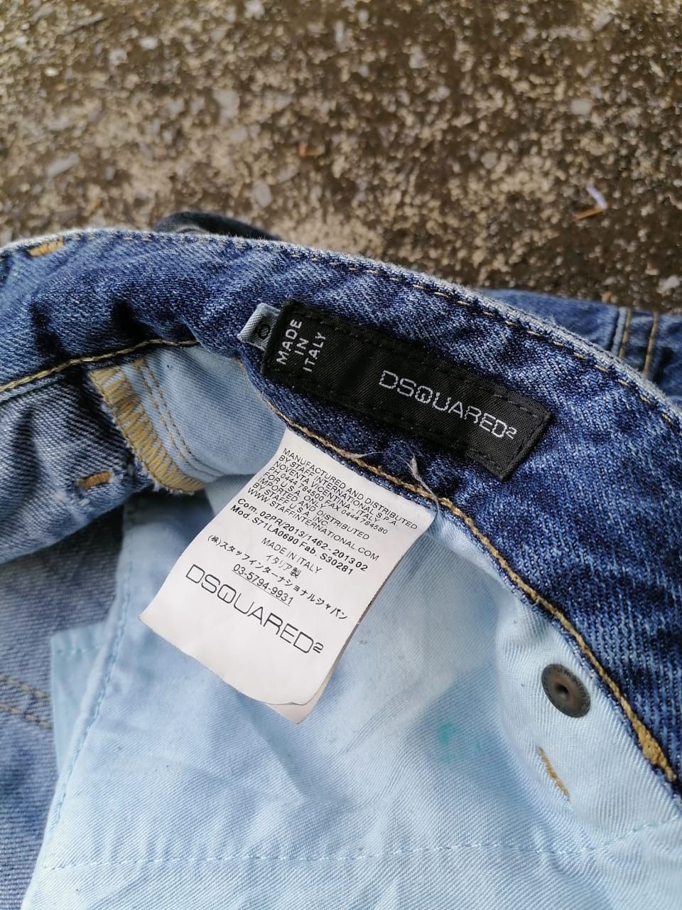 Dsquared2 Dsquared2 Made In Italy Denim Jeans Size US 36 / EU 52 - 4 Thumbnail