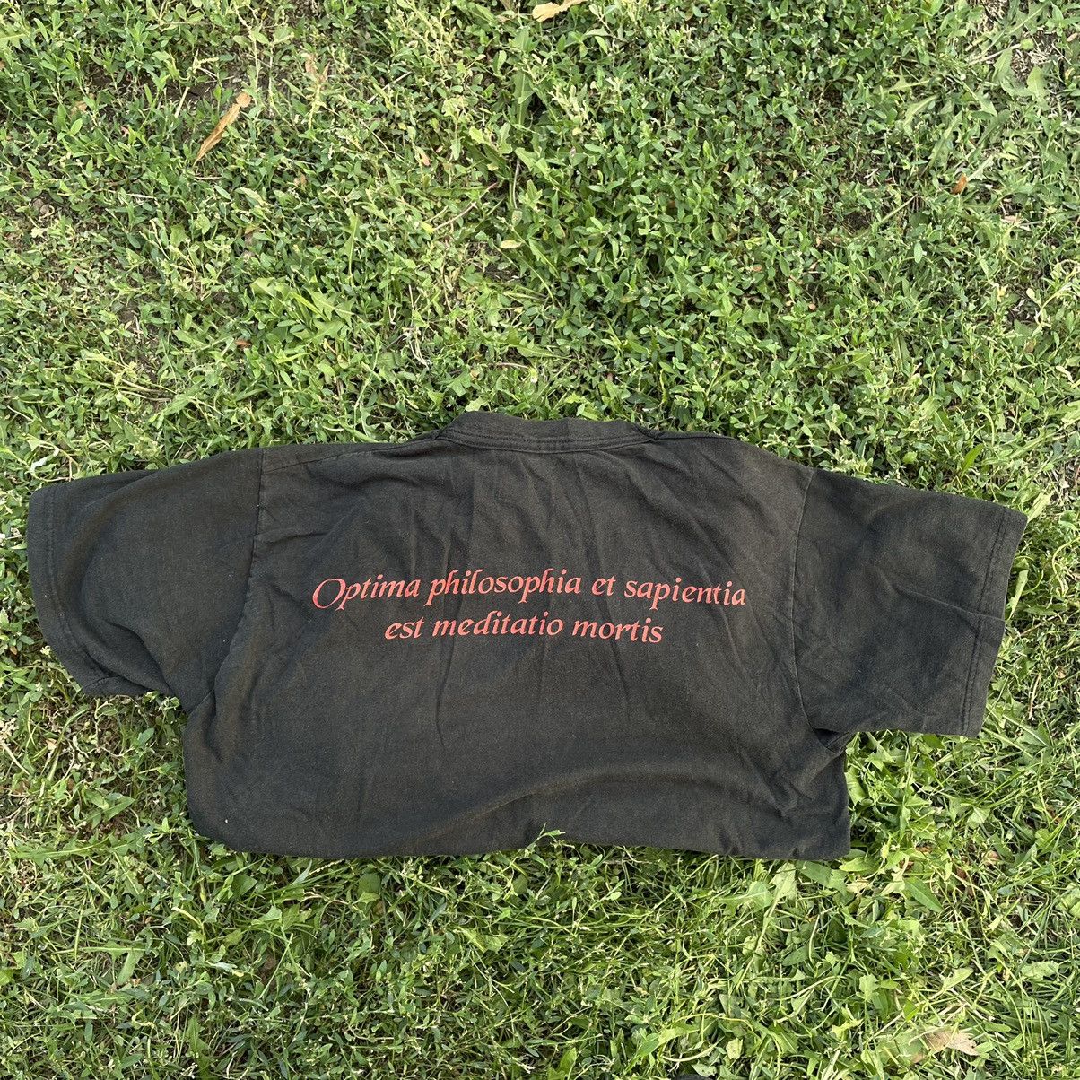 Vintage Vintage 90s Kirk Graphic Tee Sun Faded Horror Punk Streetwea Size US M / EU 48-50 / 2 - 6 Thumbnail
