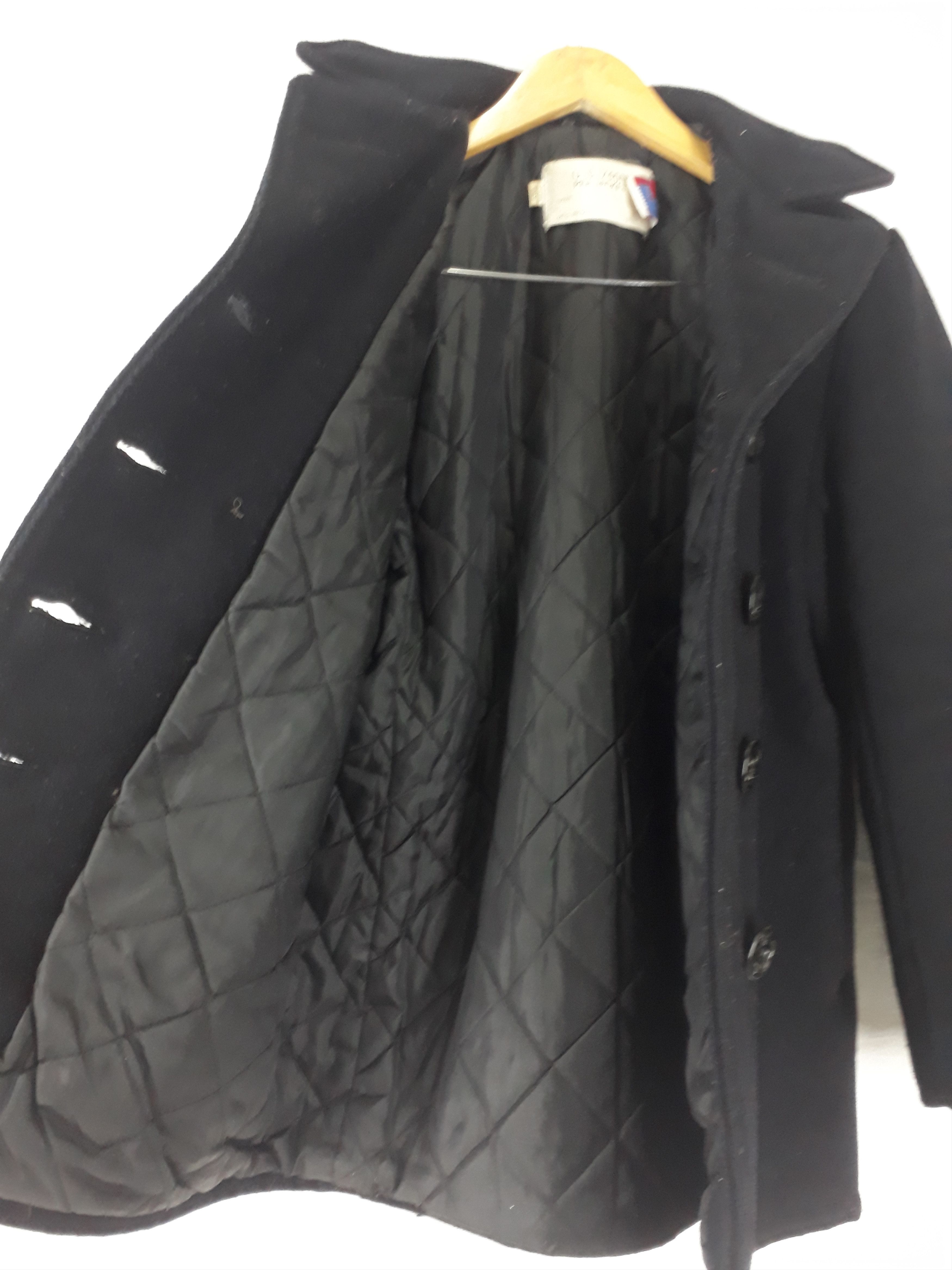 Schott Schott @ N.Y.C U.S. 740N Pea Jacket | Coat Wool Size US M / EU 48-50 / 2 - 5 Thumbnail