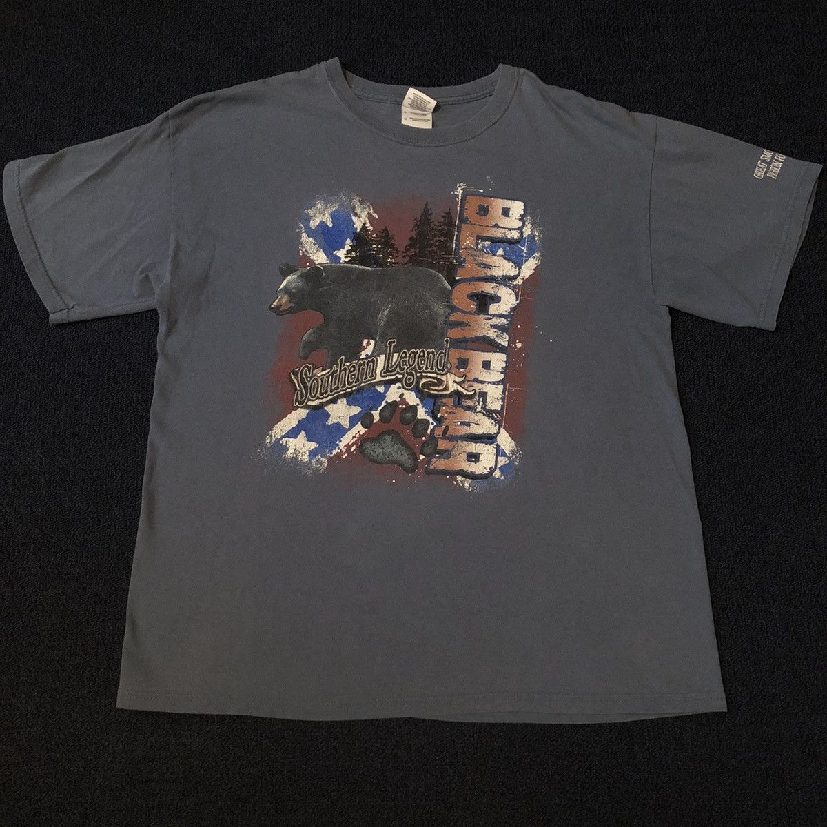 Hunter Vintage 00s Black Bear Southern Legend Sematary Graphic Tee Size US L / EU 52-54 / 3 - 3 Thumbnail