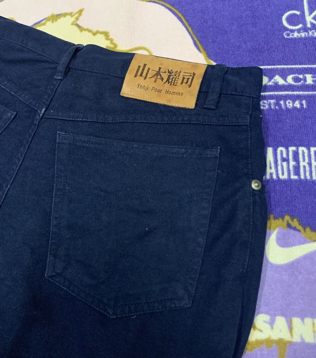 Yohji Yamamoto 🔥🔥LAST DROP 🔥YOHJI POUR HOMME Casual Pants Design x Rare Size US 31 - 5 Thumbnail