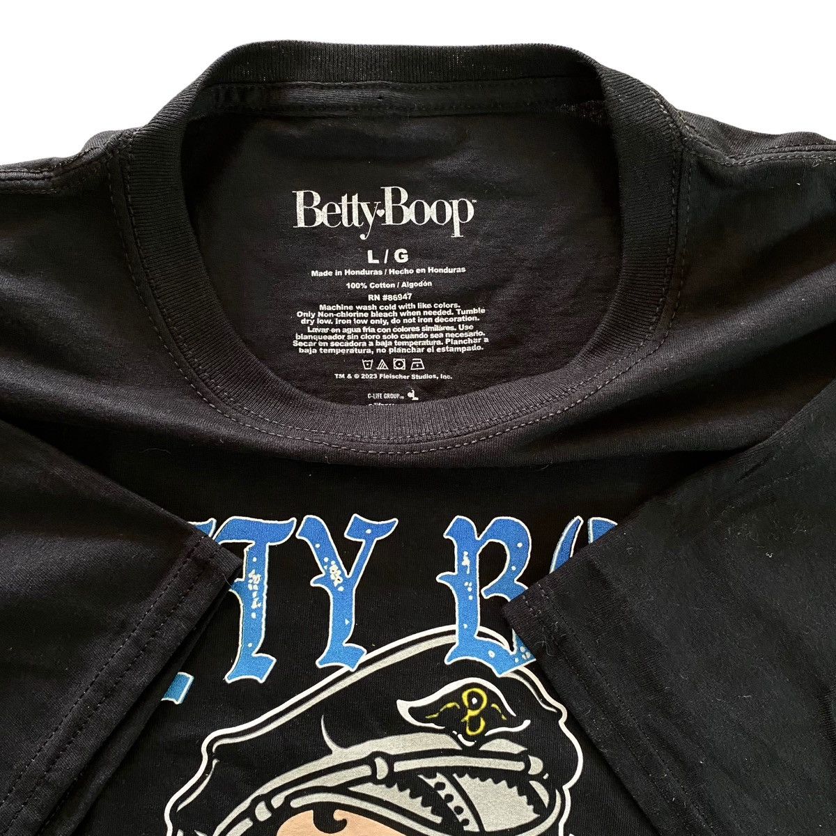 Other Betty Boop Motorcycle Flames Size US L / EU 52-54 / 3 - 5 Thumbnail