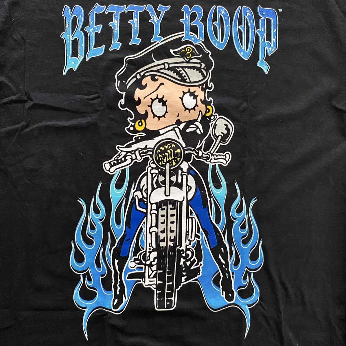 Other Betty Boop Motorcycle Flames Size US L / EU 52-54 / 3 - 3 Thumbnail