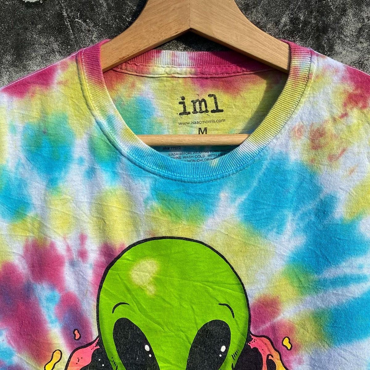 Other Alien Chill Tie-Dye T-Shirt (DDP / No Import Fees) Size US M / EU 48-50 / 2 - 4 Thumbnail