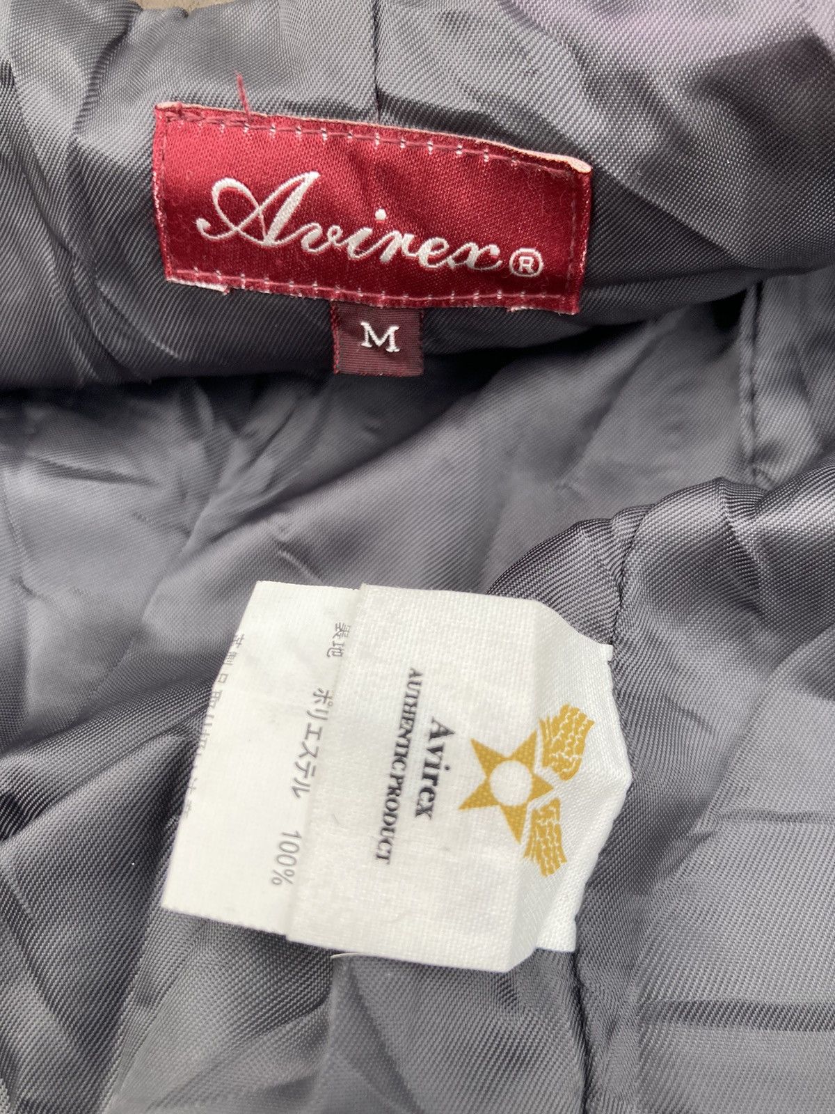 Avirex AVIREX PEA COAT LEATHER JACKET Size US S / EU 44-46 / 1 - 10 Thumbnail