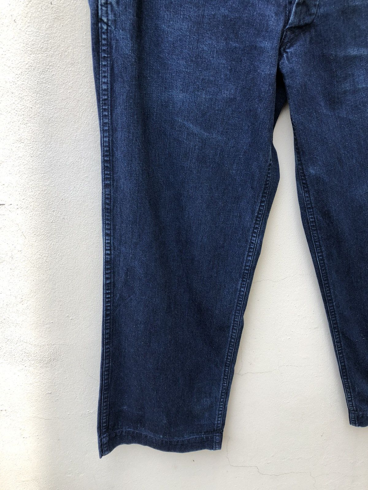 Cushman Cushman Lot 22040 Japan Indigo Baggy Denim Trouser Pant Size US 29 - 7 Thumbnail