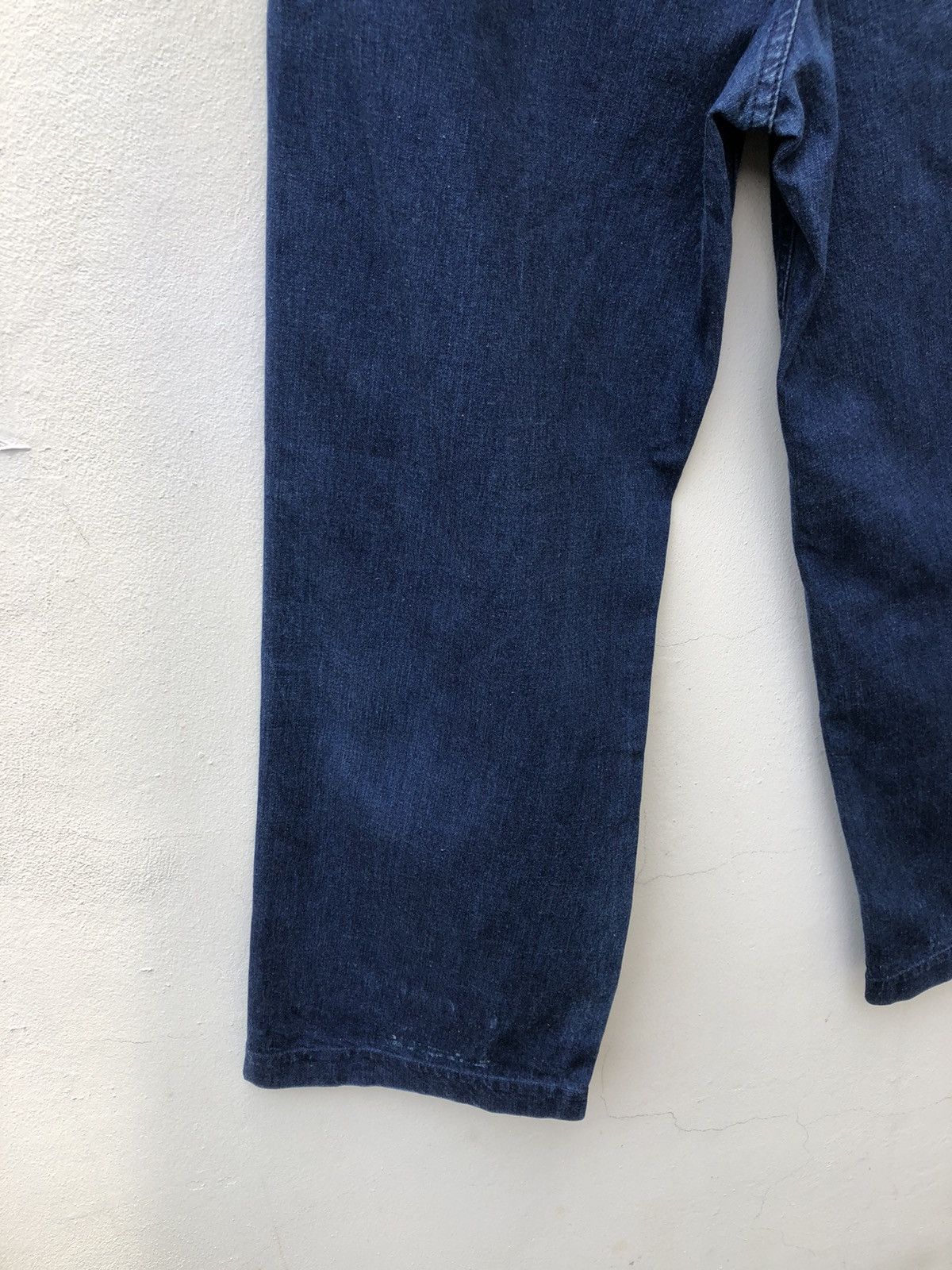 Cushman Cushman Lot 22040 Japan Indigo Baggy Denim Trouser Pant Size US 29 - 13 Thumbnail
