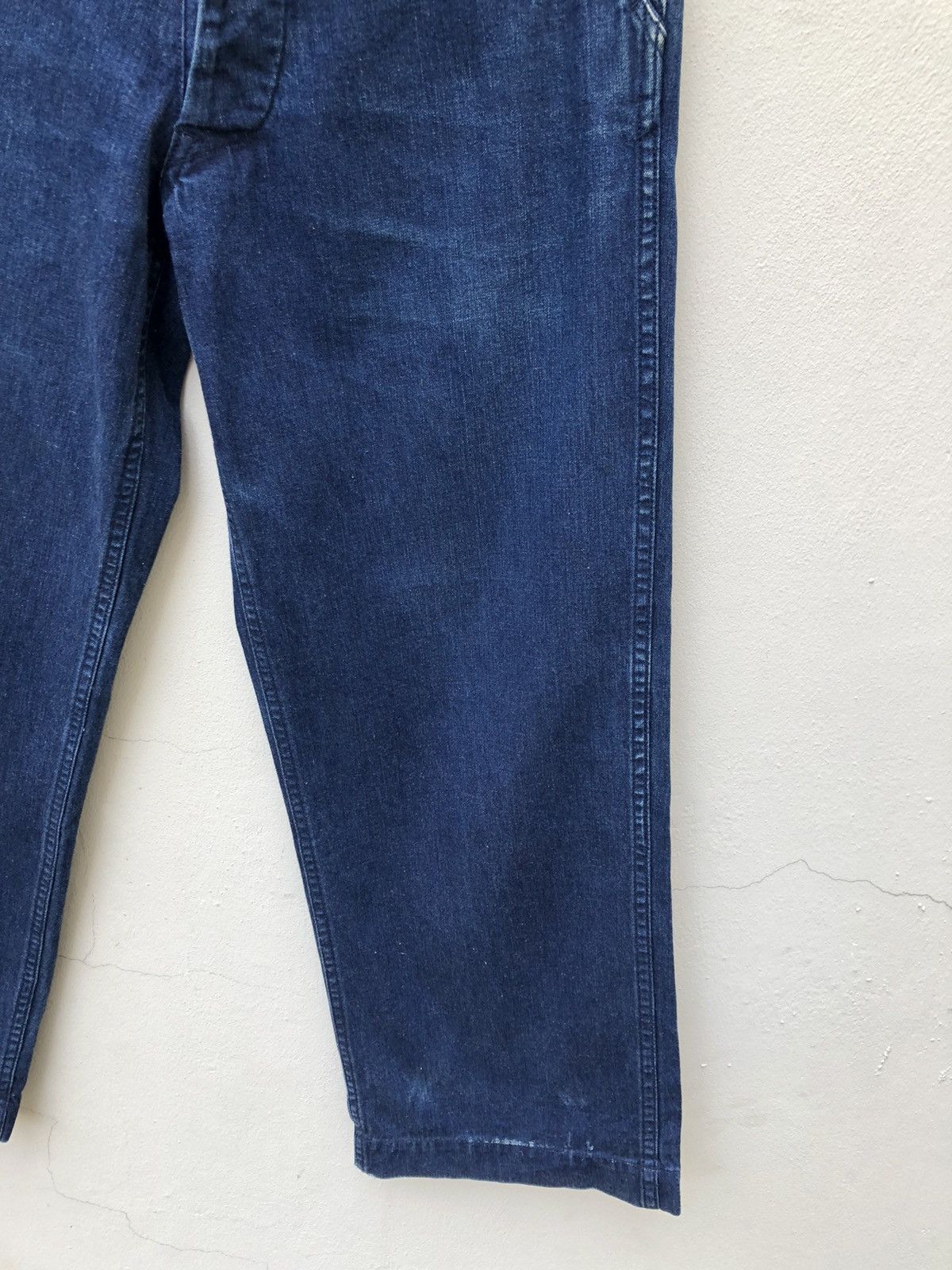 Cushman Cushman Lot 22040 Japan Indigo Baggy Denim Trouser Pant Size US 29 - 8 Thumbnail