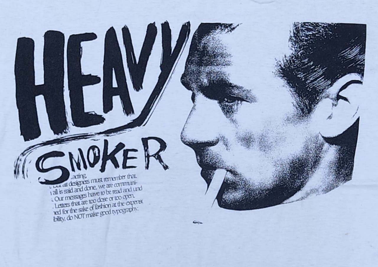 Vintage vintage tee James Dean Heavy Smoker C12 Size US L / EU 52-54 / 3 - 2 Thumbnail