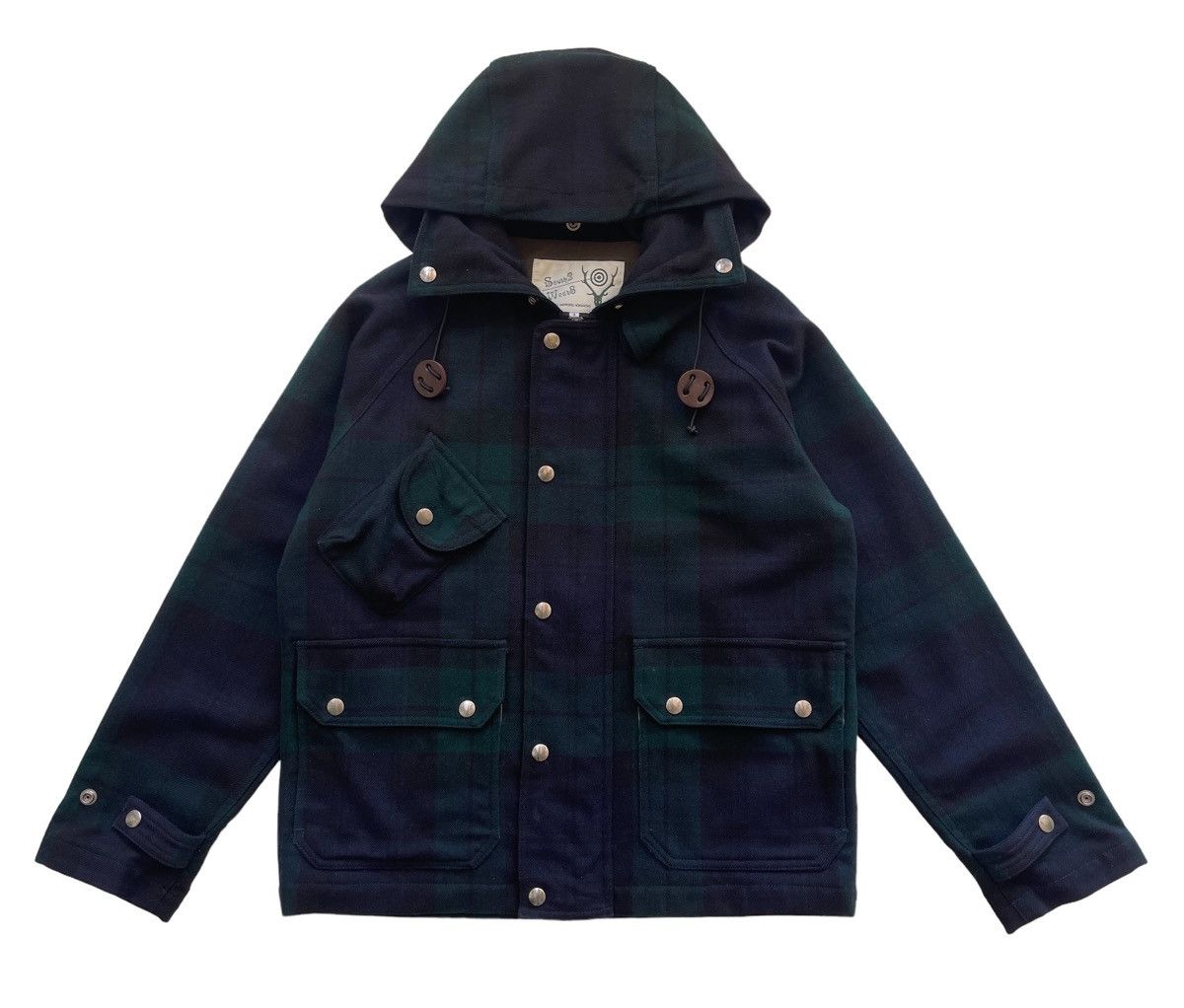 Nepenthes Nepenthes X south2 West8 Wool Tartan Carmel Jacket Size US S / EU 44-46 / 1 - 8 Thumbnail