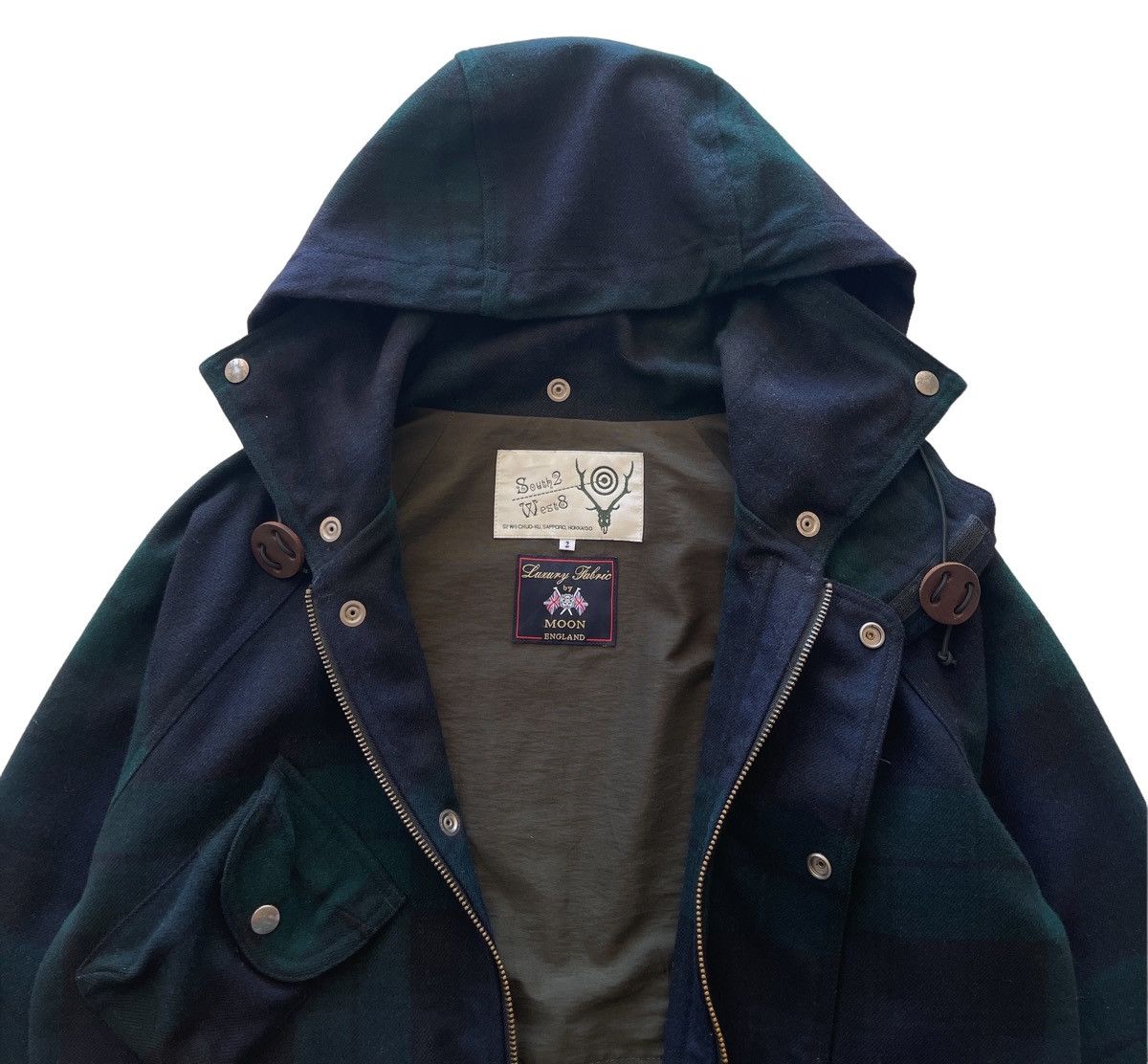 Nepenthes Nepenthes X south2 West8 Wool Tartan Carmel Jacket Size US S / EU 44-46 / 1 - 7 Thumbnail