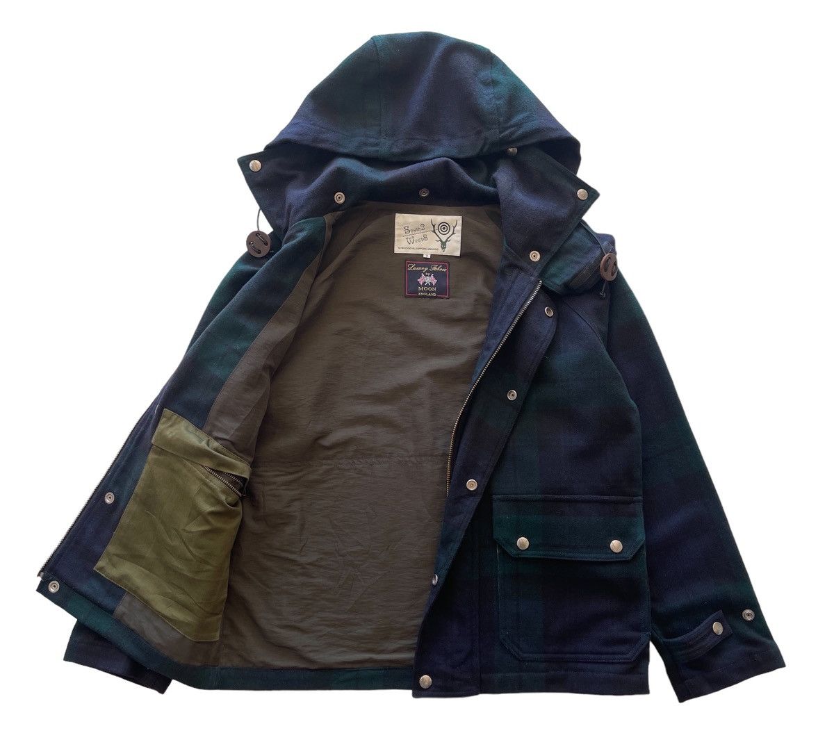 Nepenthes Nepenthes X south2 West8 Wool Tartan Carmel Jacket Size US S / EU 44-46 / 1 - 6 Thumbnail