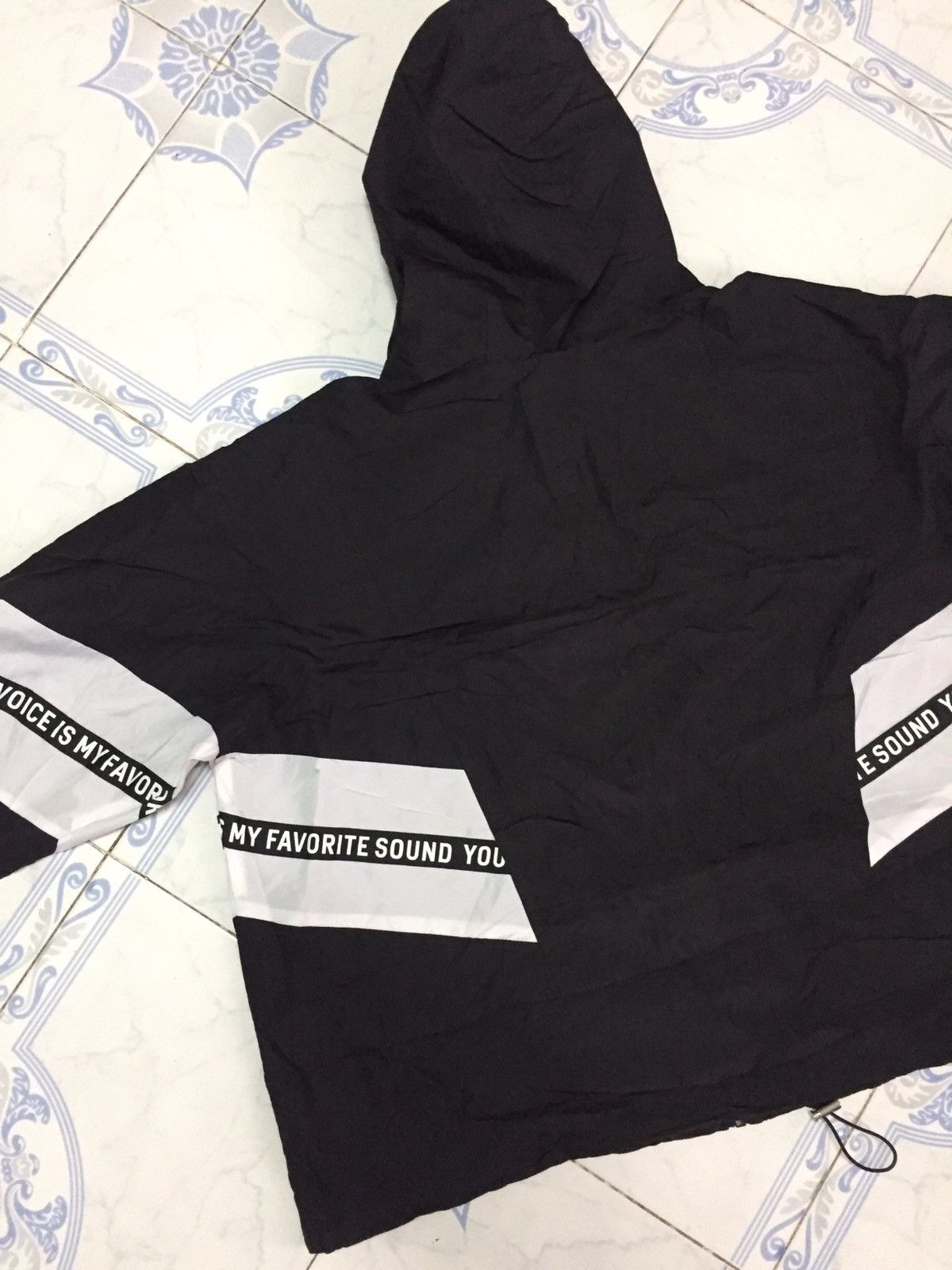 Japanese Brand Your Voice Is My Favorite Sound Hoodie Zipper Jacket Size US XL / EU 56 / 4 - 10 Thumbnail