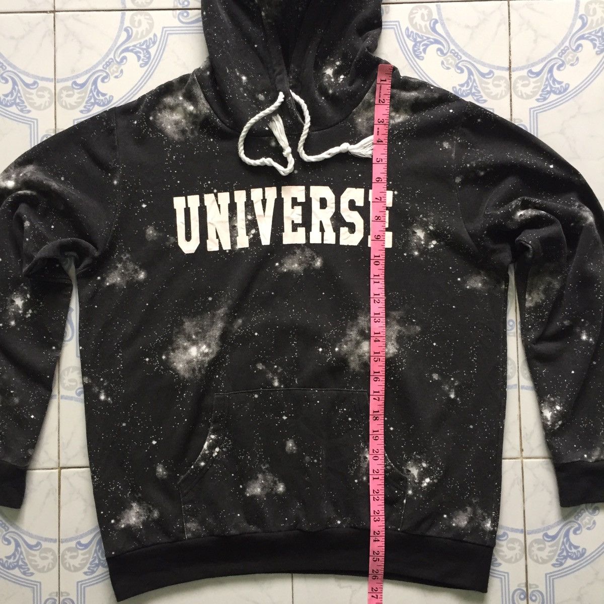 Japanese Brand Big Logo & Full Print UNIVERSE Sweatshirt Hoodie Size US L / EU 52-54 / 3 - 16 Thumbnail