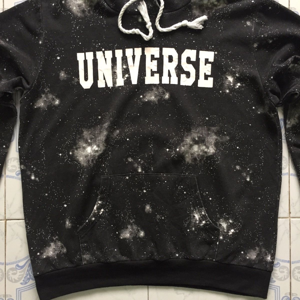 Japanese Brand Big Logo & Full Print UNIVERSE Sweatshirt Hoodie Size US L / EU 52-54 / 3 - 5 Thumbnail