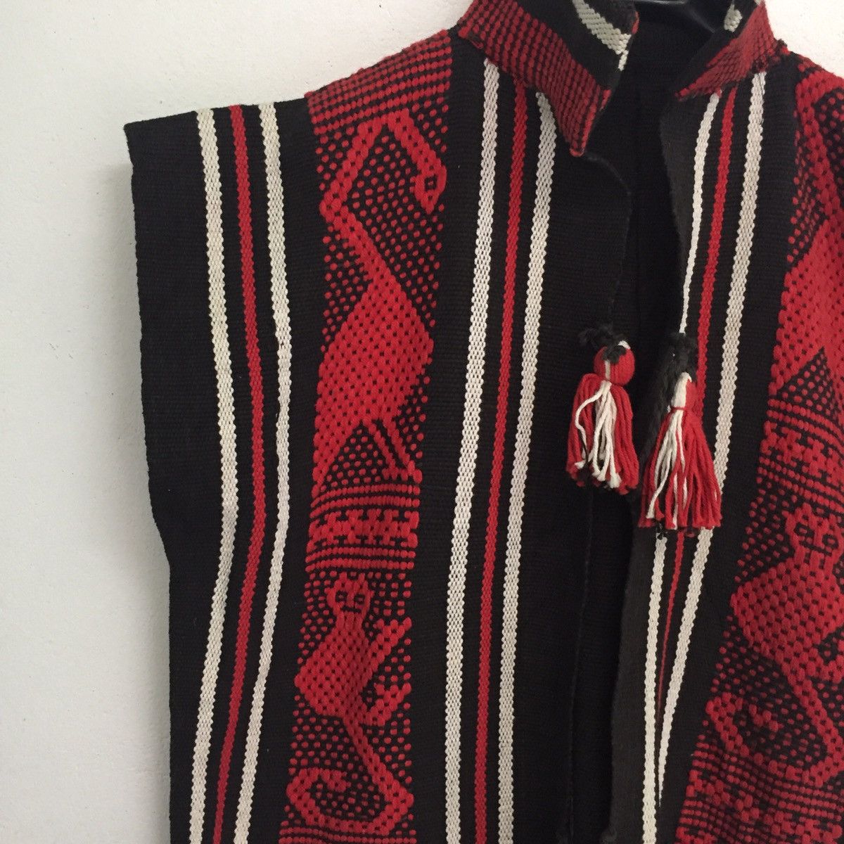 Japanese Brand Custom Made Sleeveless Cardigan Kimono Vest Knitted Style Size US L / EU 52-54 / 3 - 4 Thumbnail