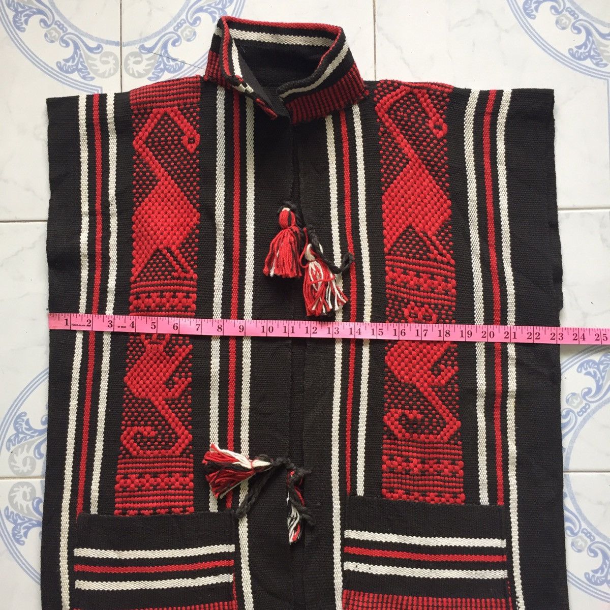 Japanese Brand Custom Made Sleeveless Cardigan Kimono Vest Knitted Style Size US L / EU 52-54 / 3 - 18 Thumbnail