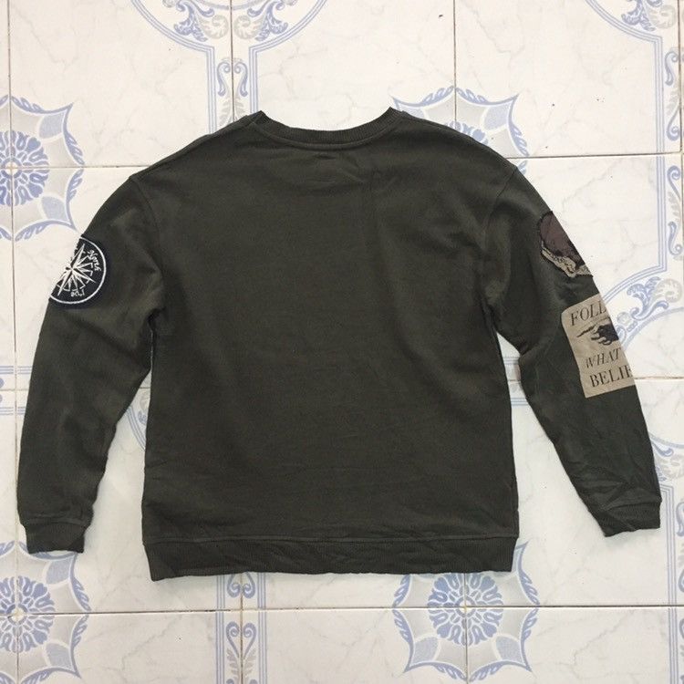 Zara Zara Trafaluc Patch & Print Mix Sweatshirt Size US S / EU 44-46 / 1 - 7 Thumbnail
