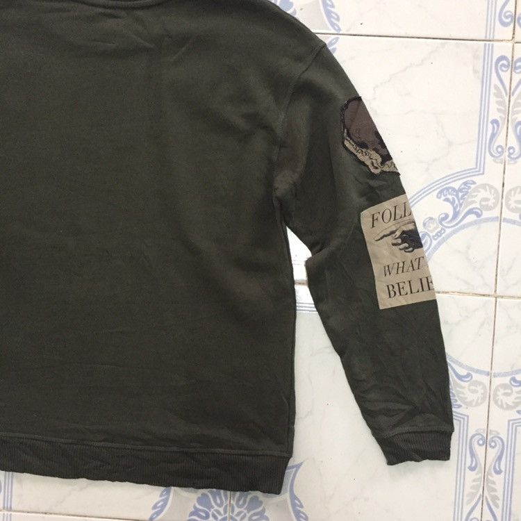 Zara Zara Trafaluc Patch & Print Mix Sweatshirt Size US S / EU 44-46 / 1 - 8 Thumbnail