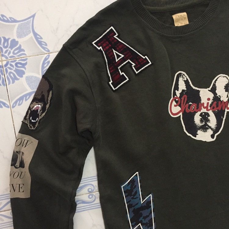 Zara Zara Trafaluc Patch & Print Mix Sweatshirt Size US S / EU 44-46 / 1 - 5 Thumbnail