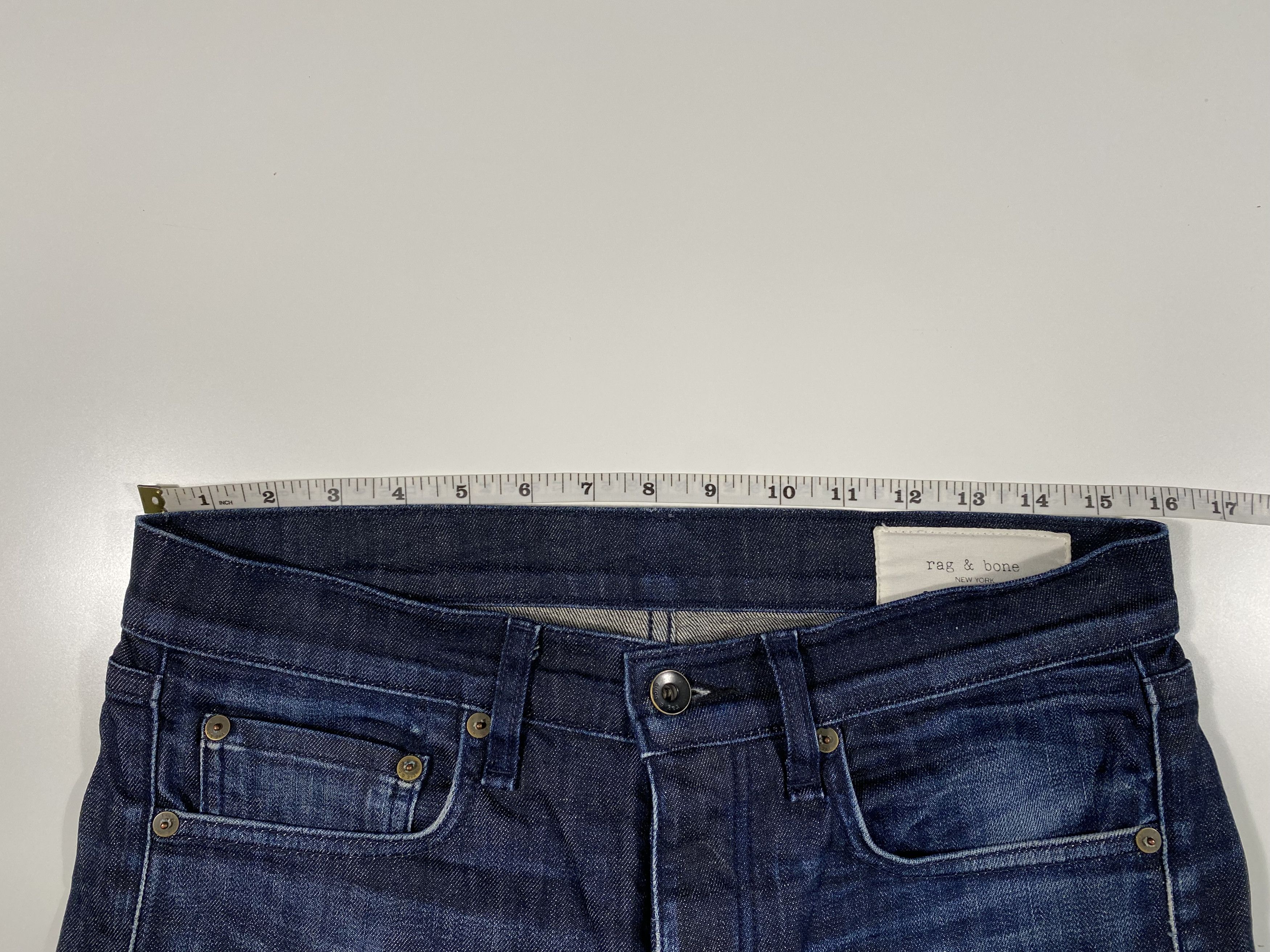 Rag & Bone Rag & Bone Fit 2 Slim leg CLN Vintage jeans 30x27 Size US 30 / EU 46 - 9 Thumbnail