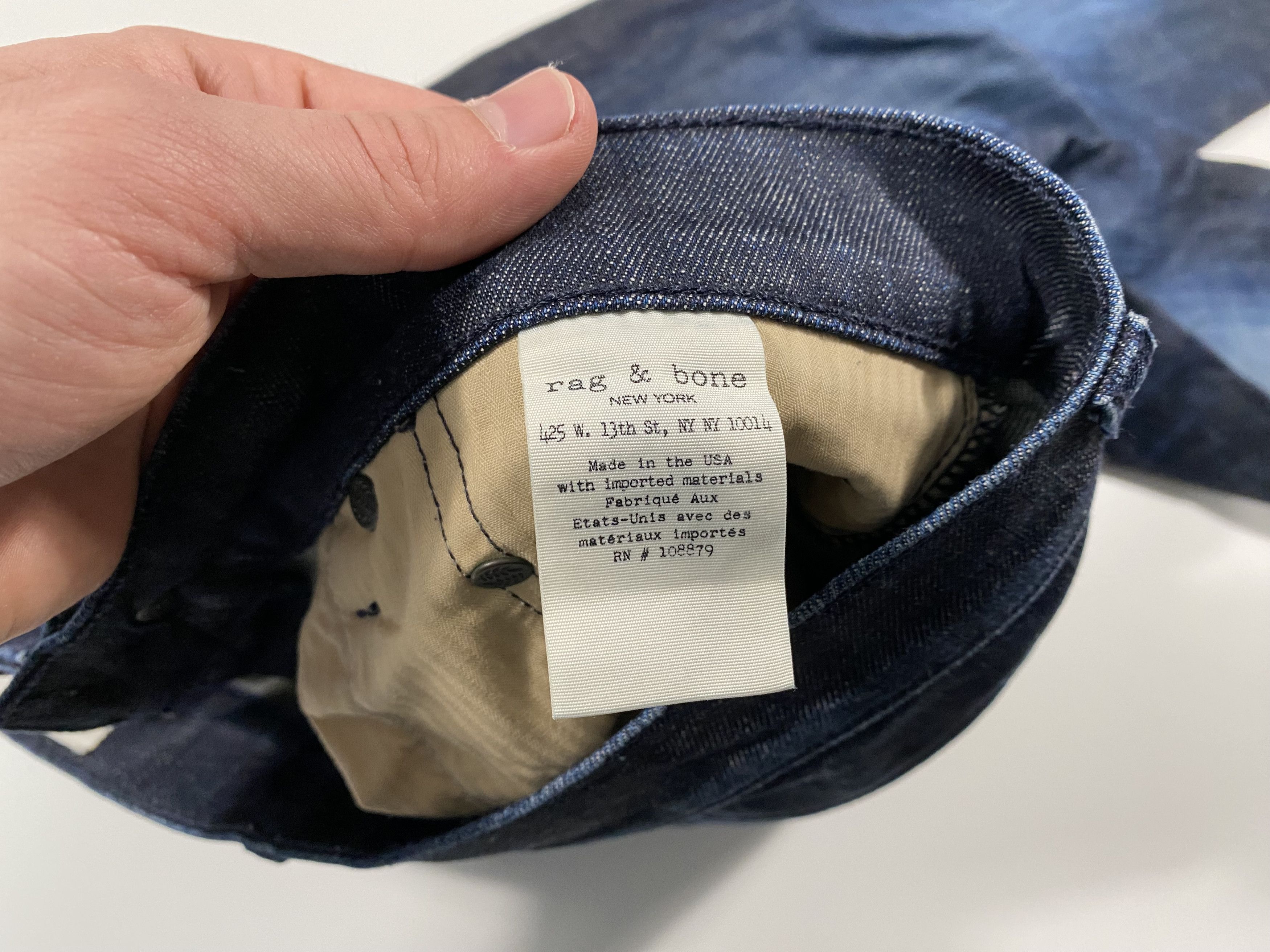 Rag & Bone Rag & Bone Fit 2 Slim leg CLN Vintage jeans 30x27 Size US 30 / EU 46 - 8 Thumbnail
