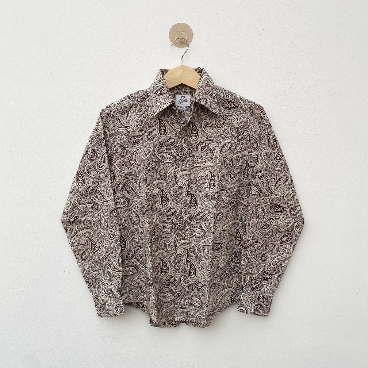 Needles needles classic shirt wool paisley JQ | Grailed