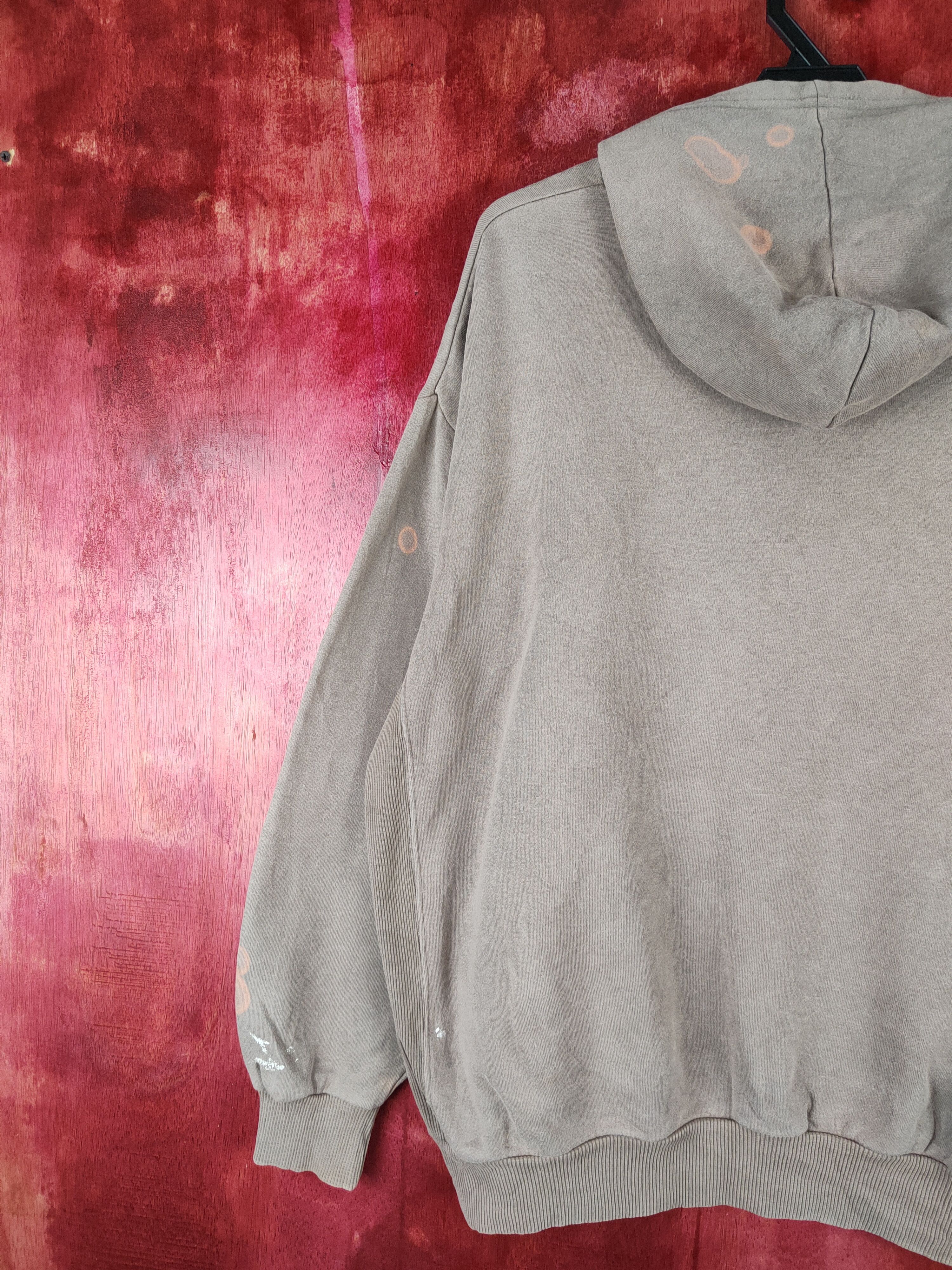 Japanese Brand Seattle Lip Stick Brown faded Hoodie Sweatshirt #275B Size US XL / EU 56 / 4 - 8 Thumbnail