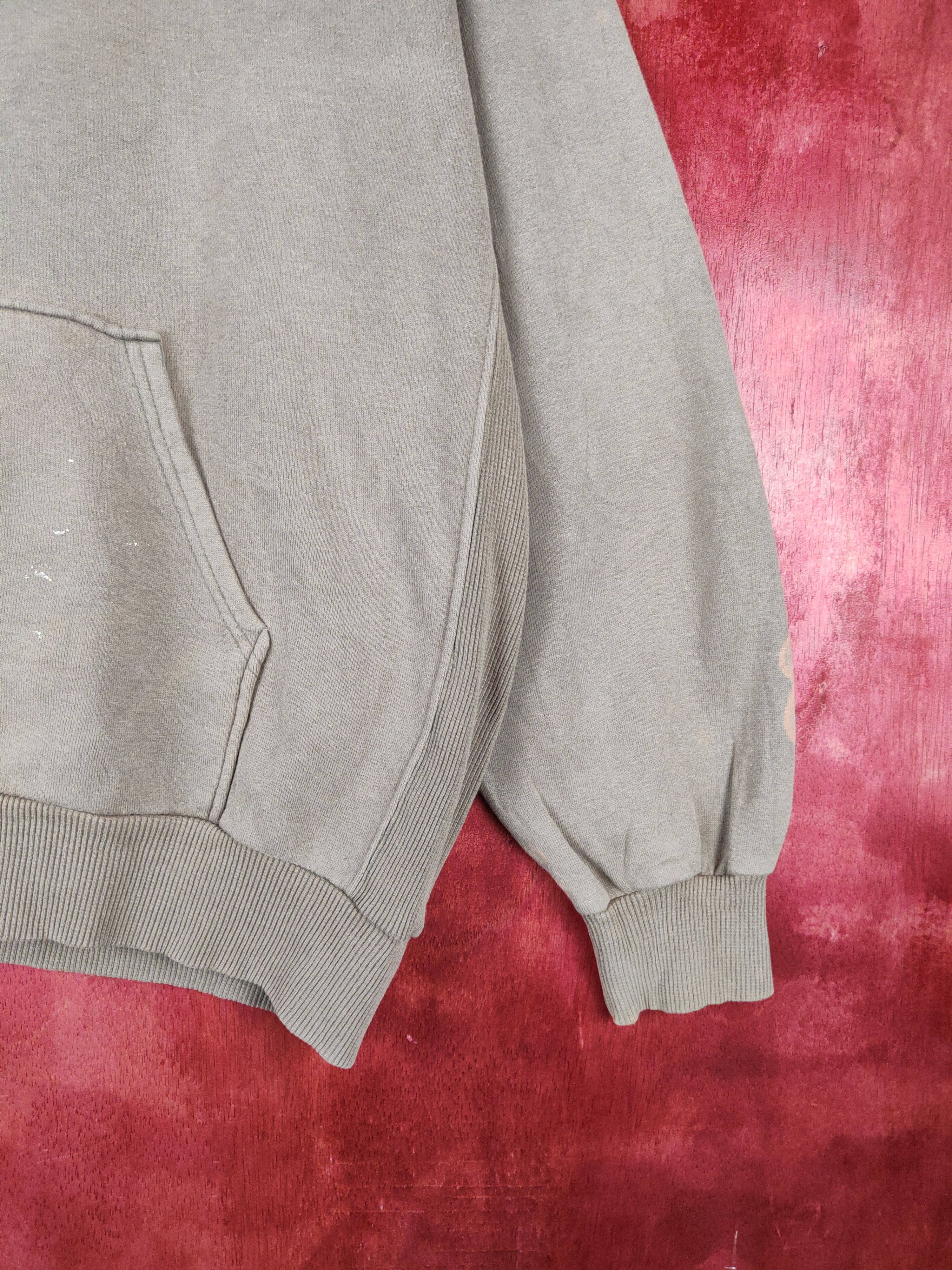 Japanese Brand Seattle Lip Stick Brown faded Hoodie Sweatshirt #275B Size US XL / EU 56 / 4 - 6 Thumbnail