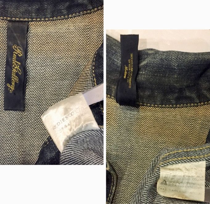 Japanese Brand RUDE GALLERY JAPANESE DENIM TRUCKER BLACK JEANS JACKET Size US S / EU 44-46 / 1 - 5 Thumbnail