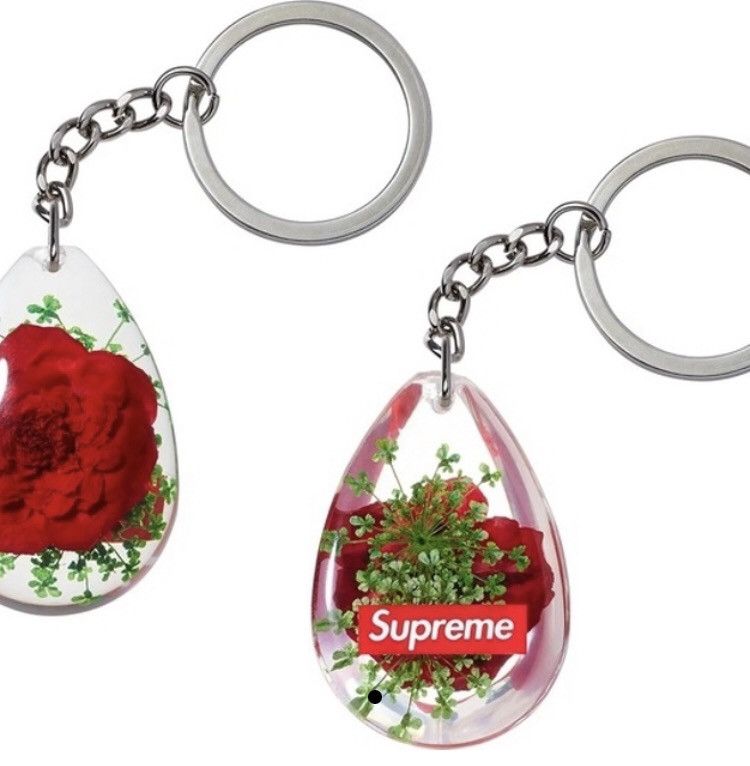 Supreme Supreme SS15 Tear Drop Rose Keychain Size ONE SIZE - 3 Thumbnail