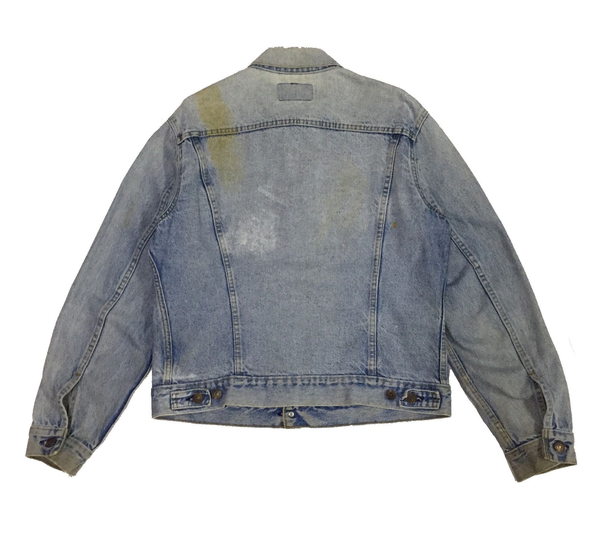 Levi's Vintage Clothing VINTAGE DISTRESSED WORN LEVIS USA DENIM TRUCKER JACKET Size US M / EU 48-50 / 2 - 8 Thumbnail