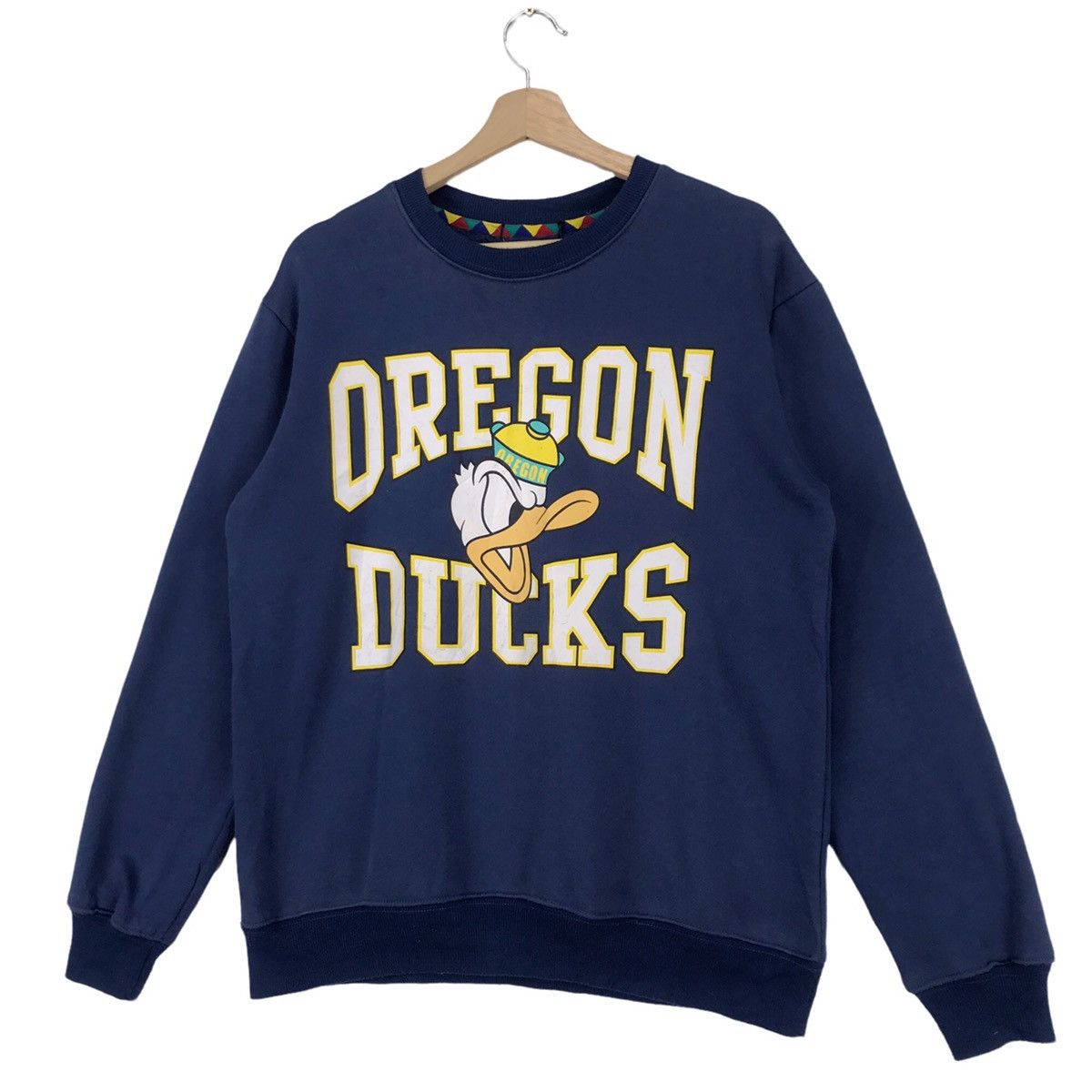 Disney × Vintage University of Oregon Ducks Sweatshirts Crewneck Size US M / EU 48-50 / 2 - 2 Thumbnail