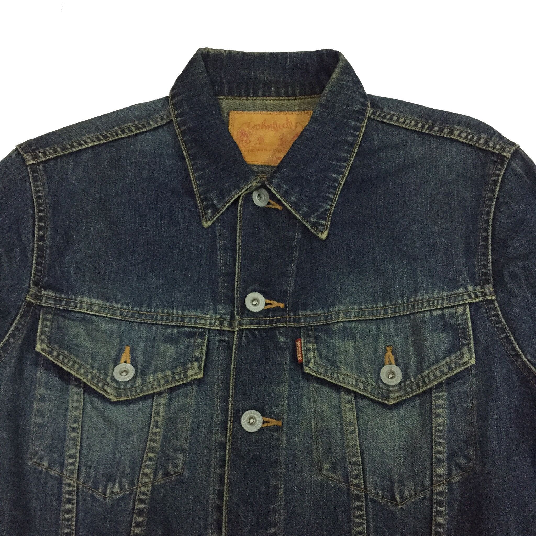 Japanese Brand JOHN BULL KOJIMA JAPANESE BRAND DENIM TRUCKER JEANS JACKET Size US M / EU 48-50 / 2 - 4 Thumbnail