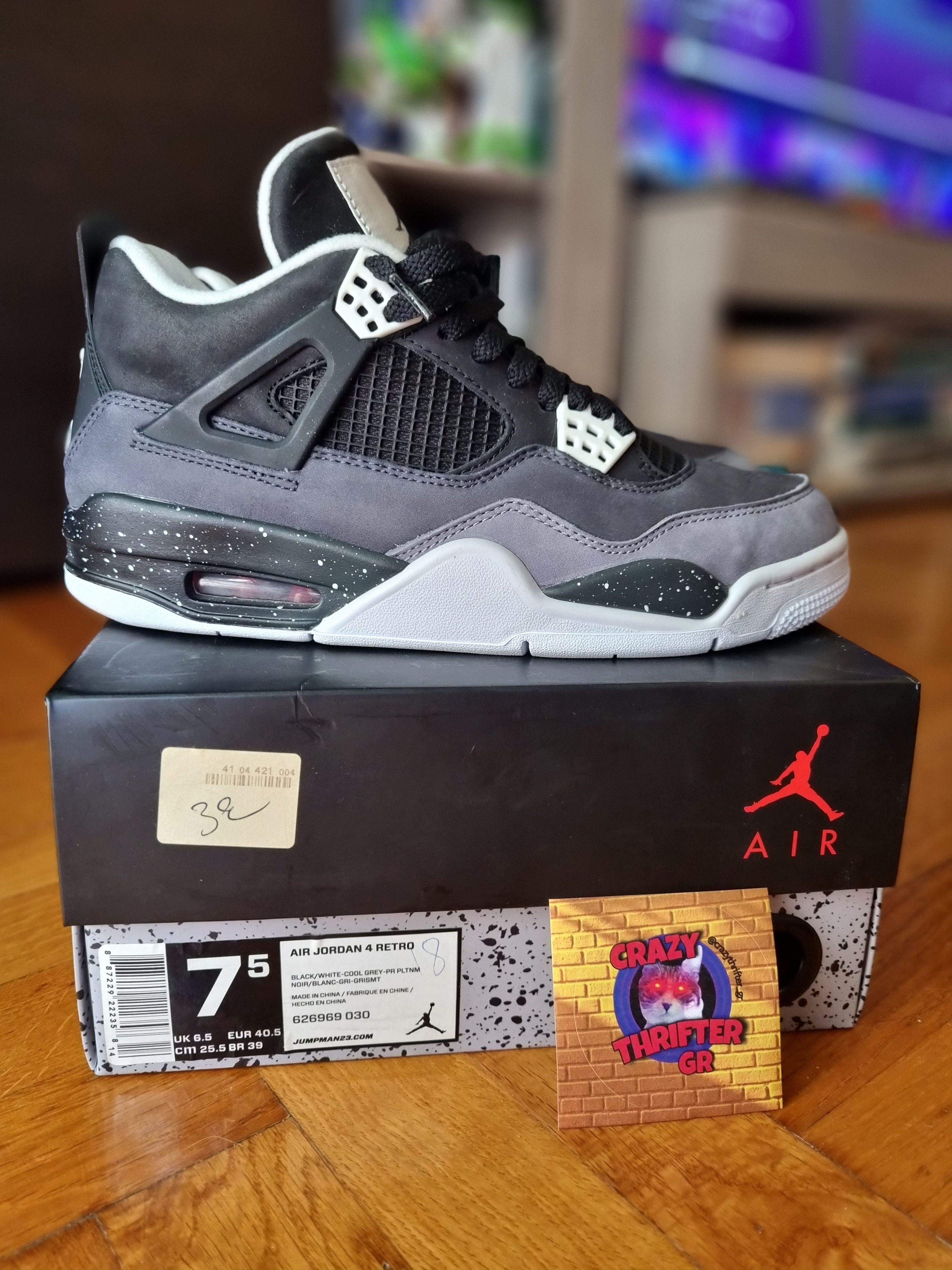 jordan 4 retro fear pack 2013 gs