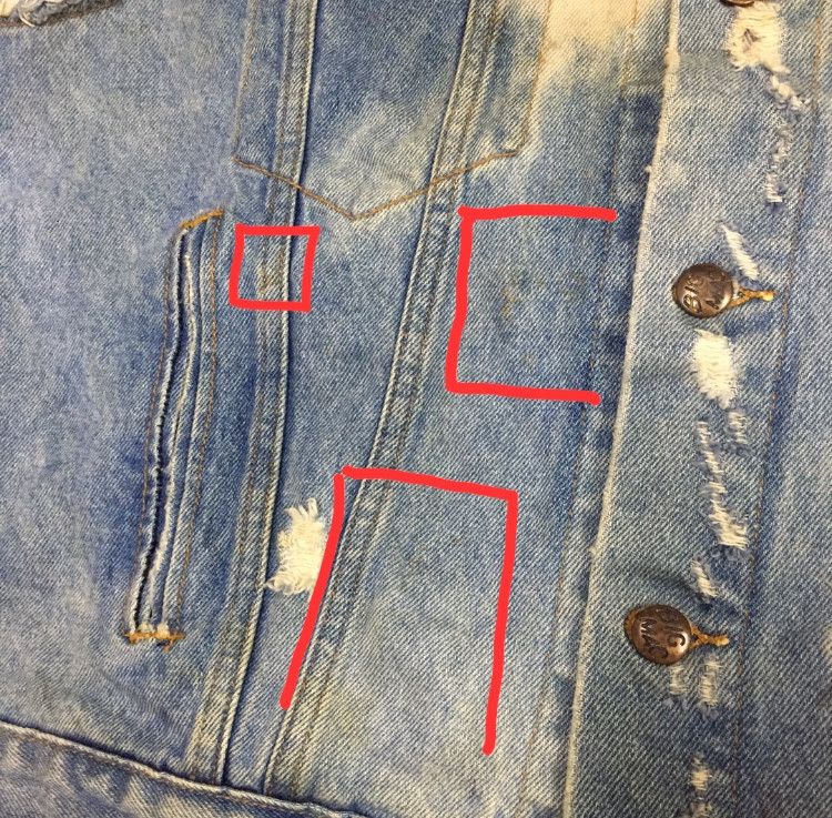Big Mac VINTAGE 80s BIG MAC ROCKABILLY DISTRESSED VEST DENIM JACKET Size US L / EU 52-54 / 3 - 7 Thumbnail