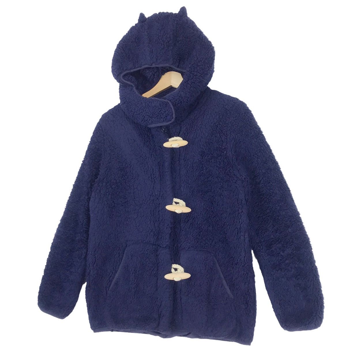mercibeaucoup Issey Miyake Bear Eared Teddy Fleece Size US M / EU 48-50 / 2 - 2 Thumbnail