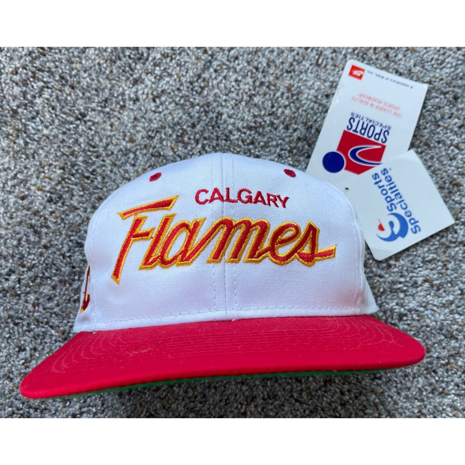 Sports Specialties Vintage 90’s Calgary Flames Sports Specialties Snapback Size ONE SIZE - 1 Thumbnail