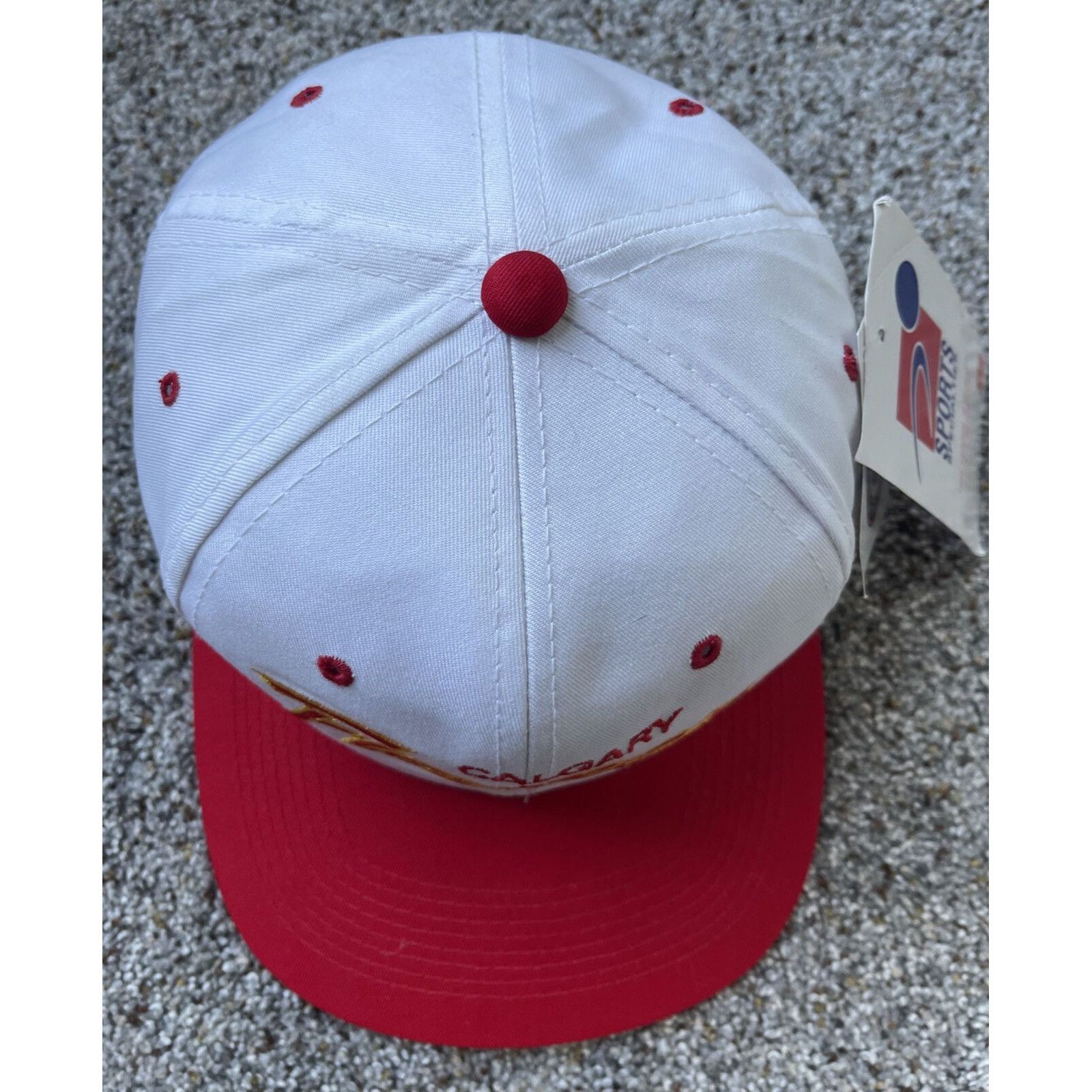 Sports Specialties Vintage 90’s Calgary Flames Sports Specialties Snapback Size ONE SIZE - 7 Thumbnail