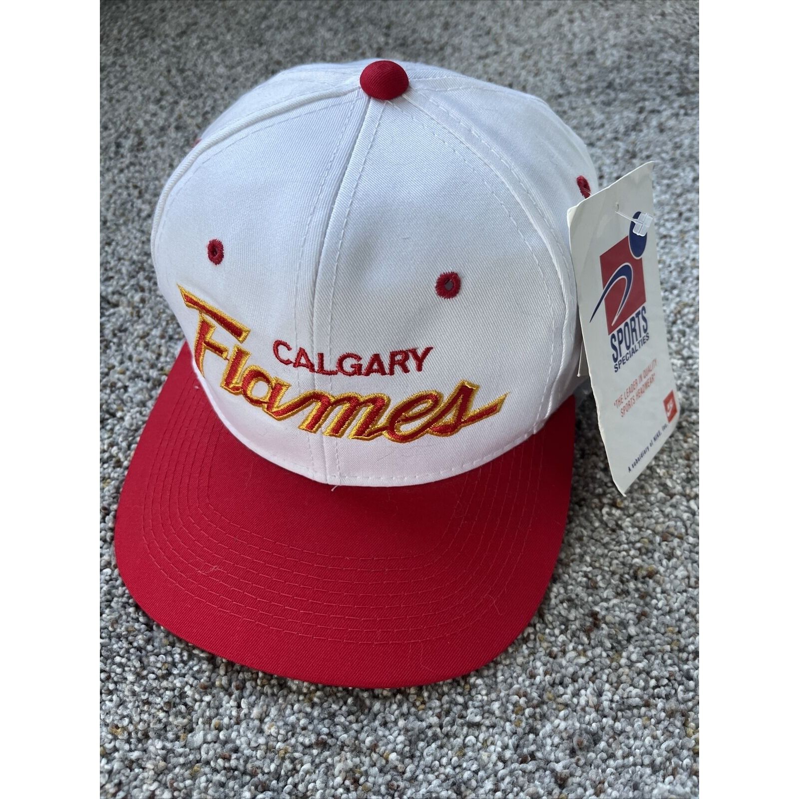 Sports Specialties Vintage 90’s Calgary Flames Sports Specialties Snapback Size ONE SIZE - 2 Thumbnail
