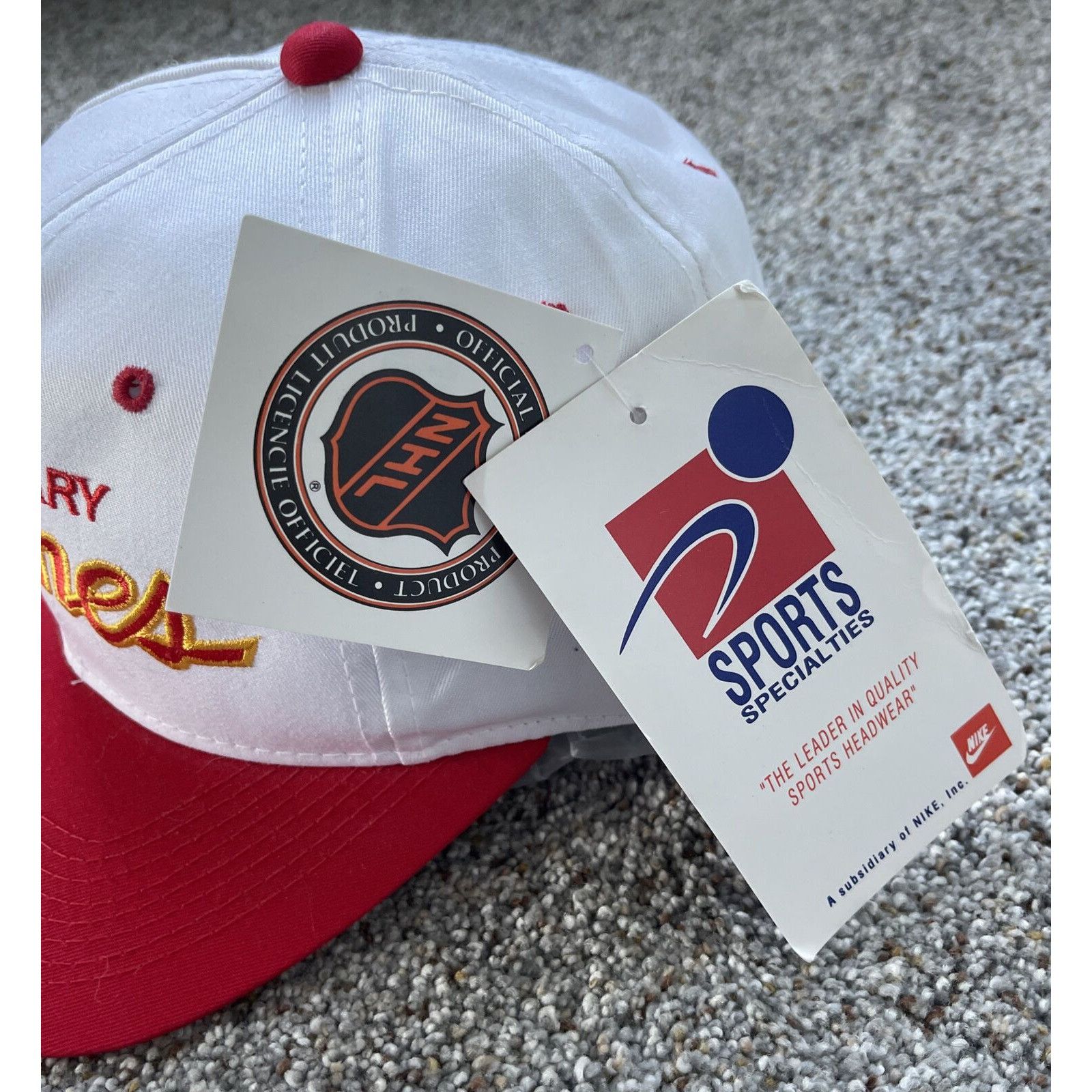 Sports Specialties Vintage 90’s Calgary Flames Sports Specialties Snapback Size ONE SIZE - 5 Thumbnail