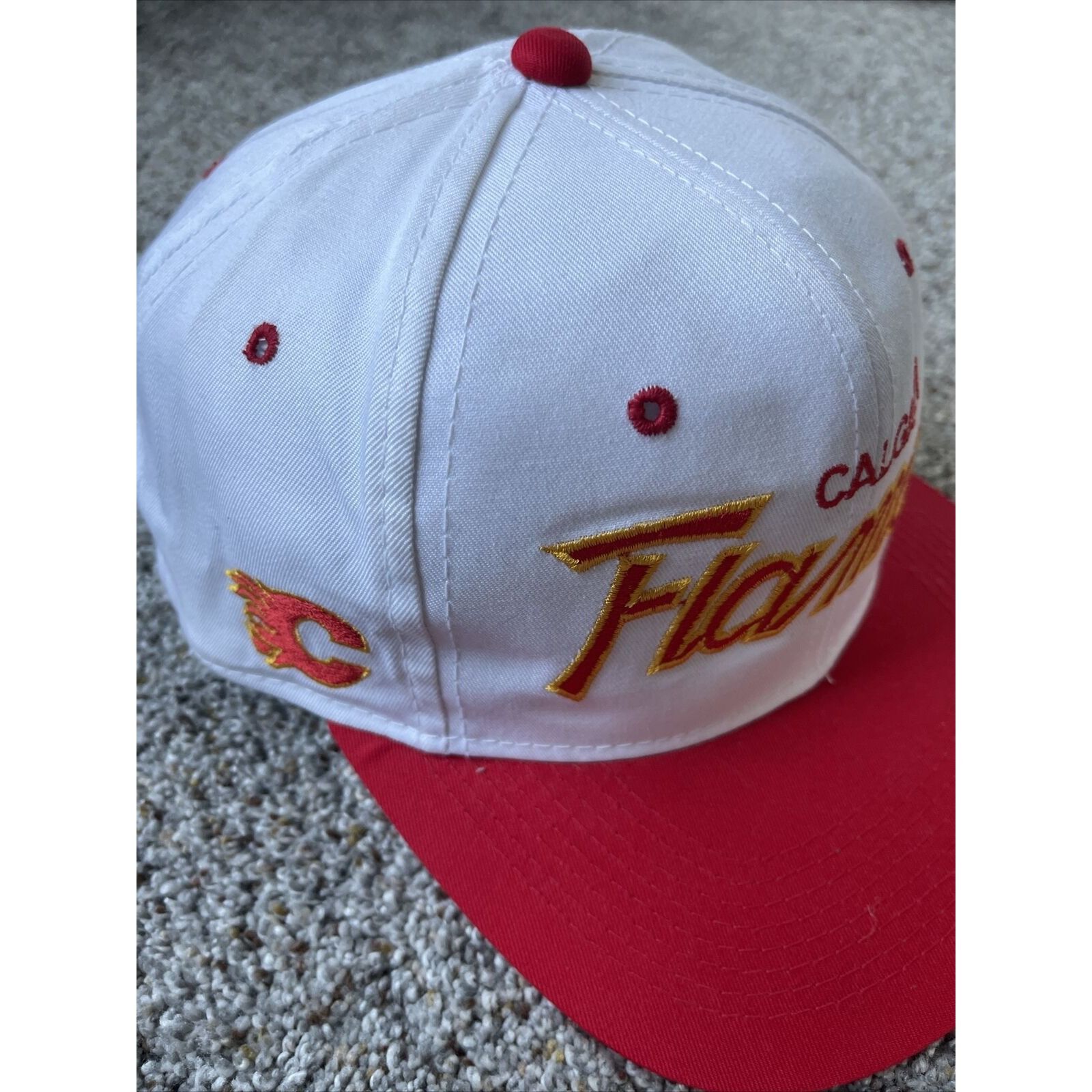 Sports Specialties Vintage 90’s Calgary Flames Sports Specialties Snapback Size ONE SIZE - 6 Thumbnail